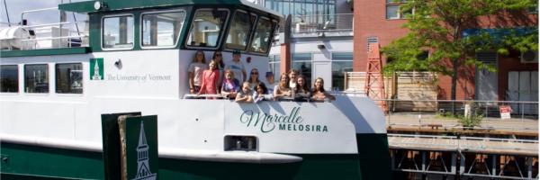 The campers aboard the R/V Marcelle Melosira The campers aboard the R/V Marcelle Melosira